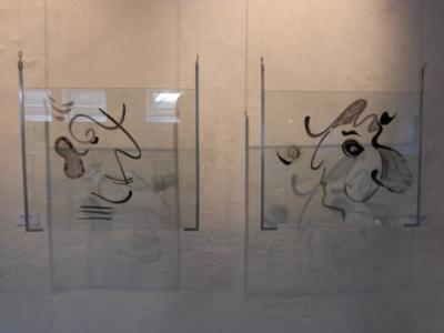 Objekte und Glasarbeiten von Ursula Nollau